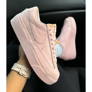 B21 SIZE 6.5 WOMEN'S NIKE BLAZER LOW PLATFORM ATMOSPHERE DJ0292 600